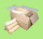 Kaminholz NADELHOLZ trocken 30 kg - 25 oder 33 cm 33 cm