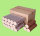 Hartholzbrikett Buche rund 3 x10 kg
