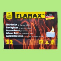 FLAMAX Anzünder für Kamin & Ofen, 32...