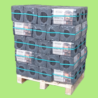 Rekord Kohle Briketts - Palette Folie 450 kg