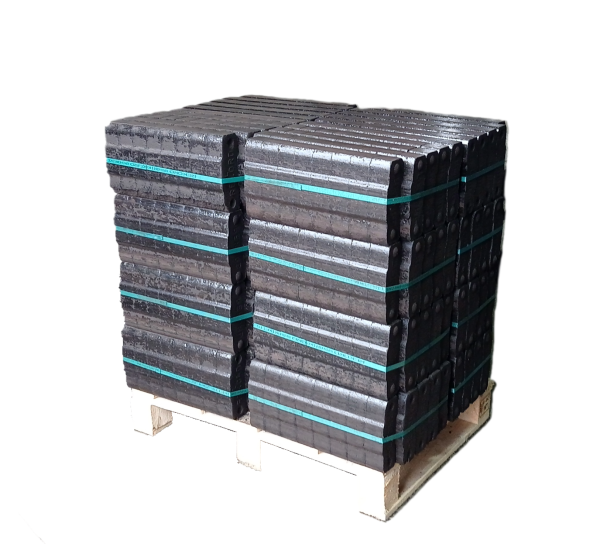 REKORD Kohlebrikett Kohle  Briketts Braunkohle 25 kg, 16x25 kg = 400 kg