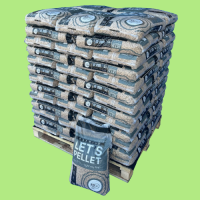 Premium Holzpellets DIN plus A1 - Palette 975 kg